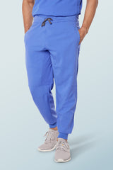 Maxwell Scrub Joggers Ceil Blue