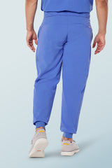 Maxwell Scrub Joggers Ceil Blue