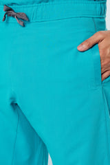 Maxwell Scrub Joggers Teal