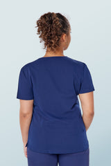 Nova One-pocket Scrub Top Navy