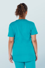 Nova One-pocket Scrub Top Teal