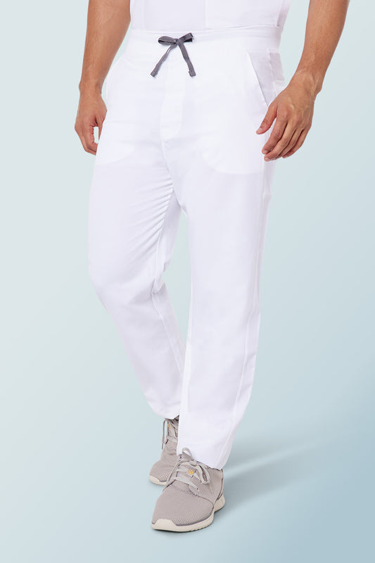 Otto Scrub Trousers White