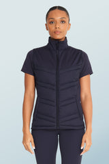 Quilted Gilet Navy