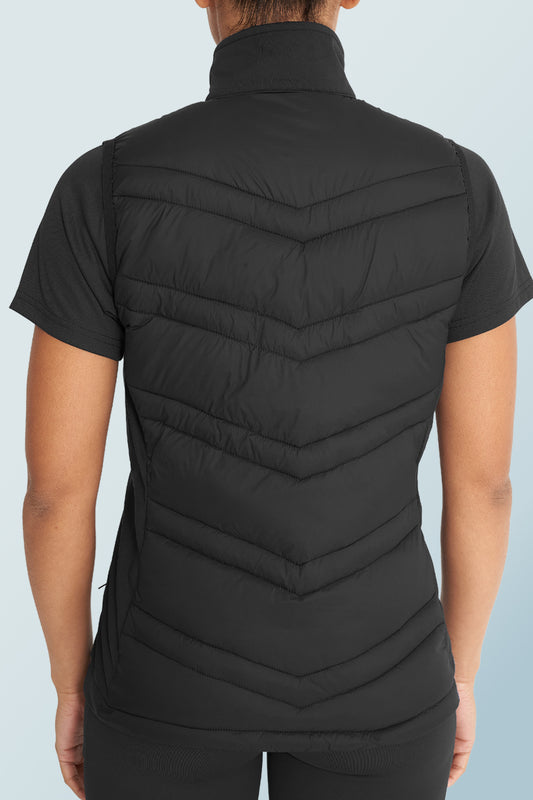 Quilted Gilet Black