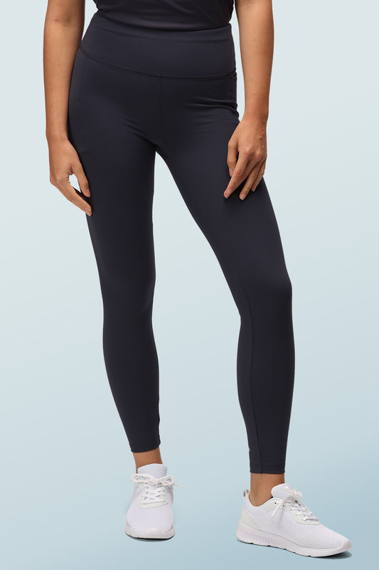 High-Waisted Leggings Navy