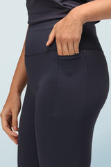 High-Waisted Leggings Navy